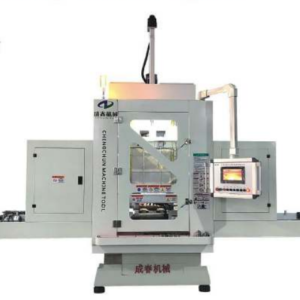 Automatic Double Position Screw Broaching Machine