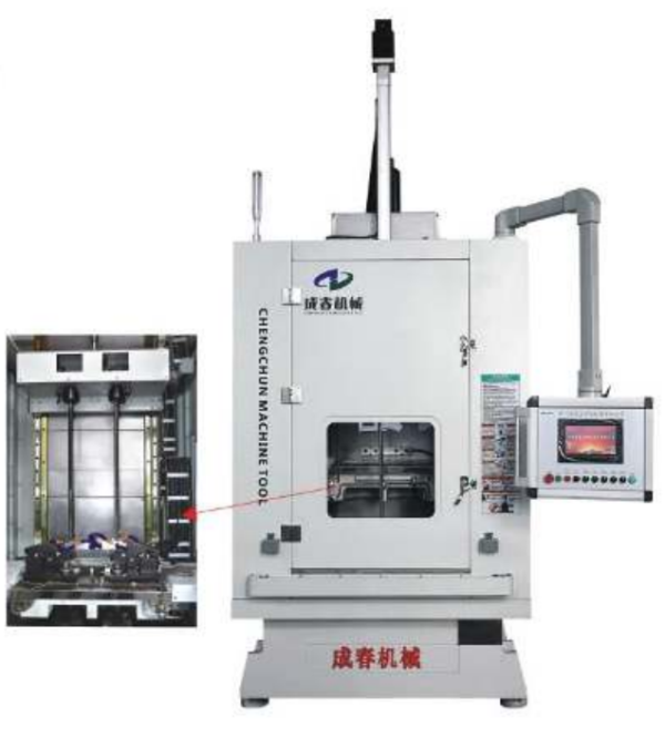 Semi-Automatic Double Position Screw Broaching Machine